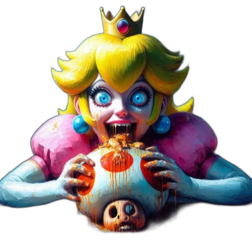 crown, creature, mask, concept art transparent PNG cut-out