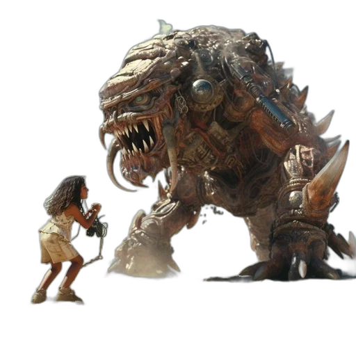 creature, weapon, dragon, concept art transparent PNG cut-out