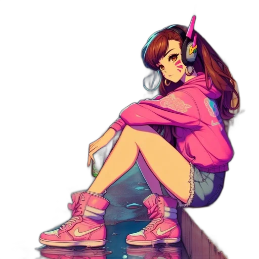 jacket, shoes, dress, face transparent PNG cut-out