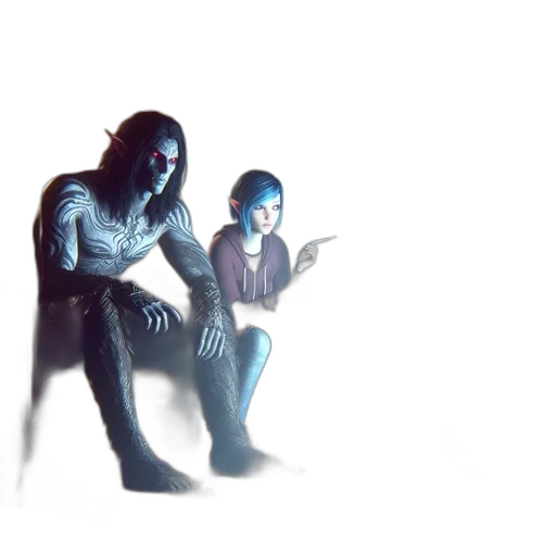 sword, concept art, comic book art, fantasy art transparent PNG cut-out