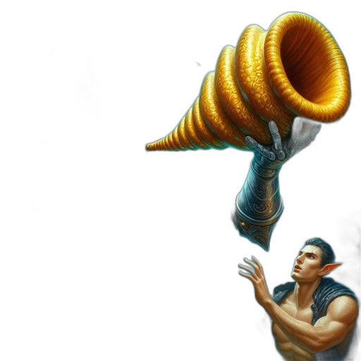weapon, hat, staff, food transparent PNG cut-out