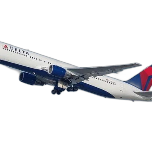 delta, airlines, airplane, flight transparent PNG cut-out