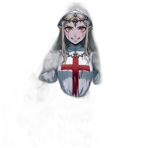 sword, weapon, mask, creature transparent PNG cut-out