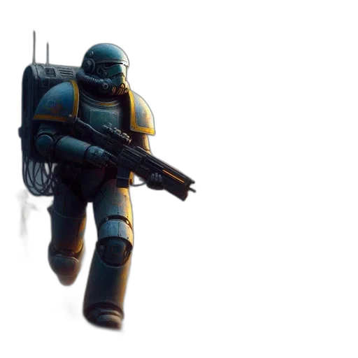 robot, weapon, staff, concept art transparent PNG cut-out