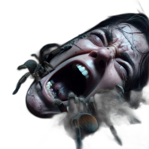 face, creature, mask, concept art transparent PNG cut-out