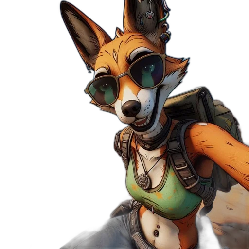 staff, jacket, animal, concept art transparent PNG cut-out