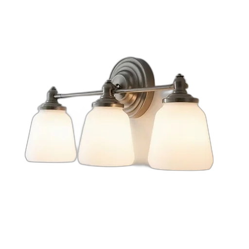 3d render, brushed, steel, bathroom transparent PNG cut-out
