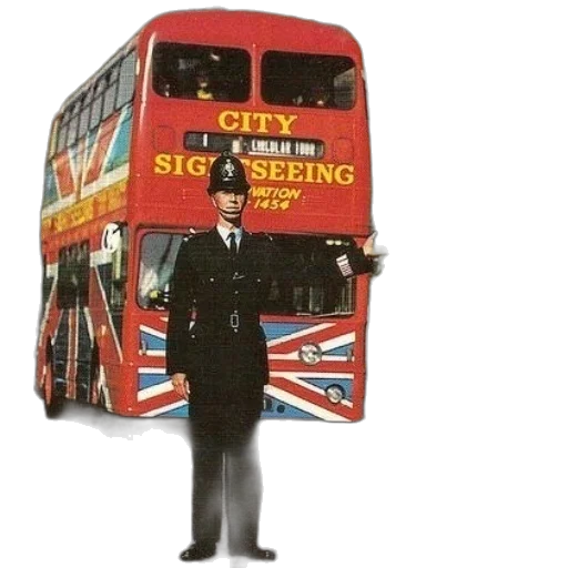 city street, british, police, officer transparent PNG cut-out