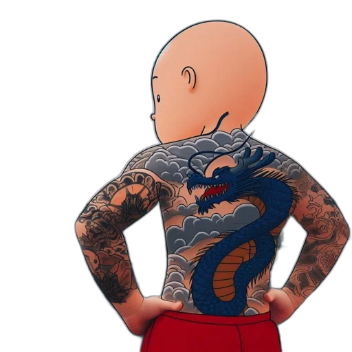dragon, jacket, concept art, cartoon transparent PNG cut-out