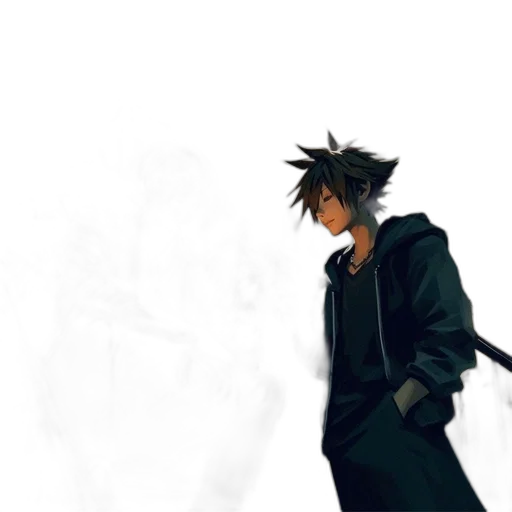 weapon, jacket, sword, staff transparent PNG cut-out