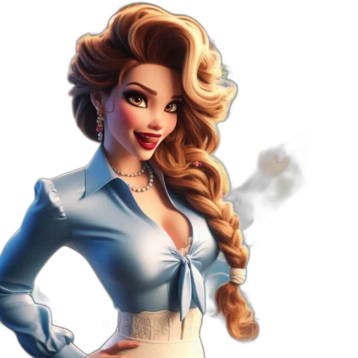 concept art, fantasy art, cartoon, comic book art transparent PNG cut-out