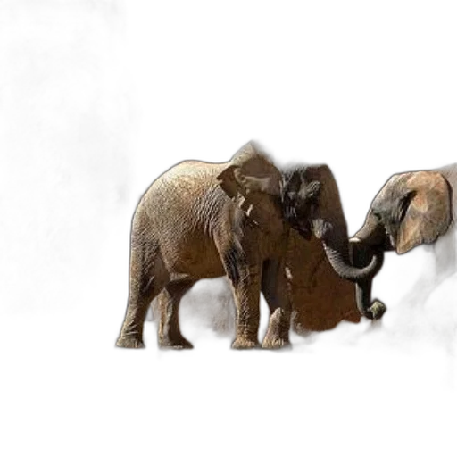 animal, concept art, photorealistic, 3d render transparent PNG cut-out