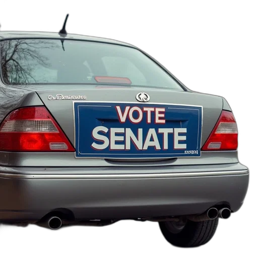car, vote, john, senate transparent PNG cut-out