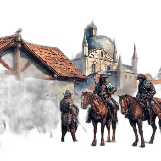 concept art, fantasy art, watercolor, photorealistic transparent PNG cut-out