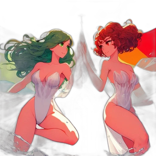 concept art, comic book art, fantasy art, pixel art transparent PNG cut-out