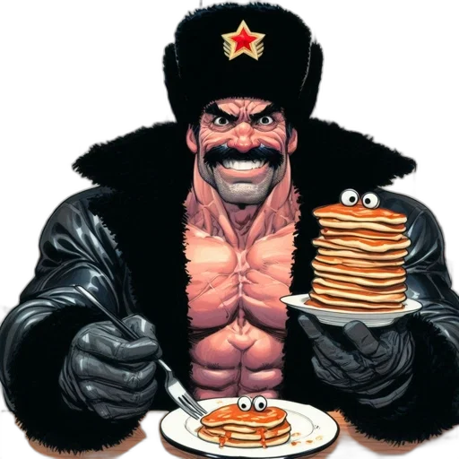 food, jacket, comic book art, concept art transparent PNG cut-out
