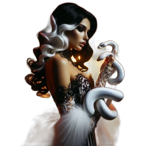 jewelry, dress, crown, staff transparent PNG cut-out