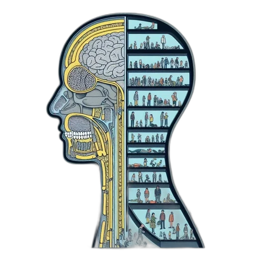 robot, crown, cyberpunk, concept art transparent PNG cut-out