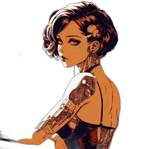 dress, jewelry, staff, crown transparent PNG cut-out