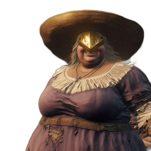 mask, dress, hat, face transparent PNG cut-out