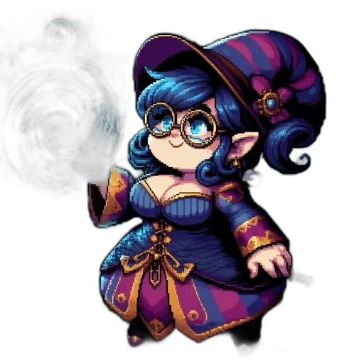 staff, fantasy art, concept art, pixel art transparent PNG cut-out