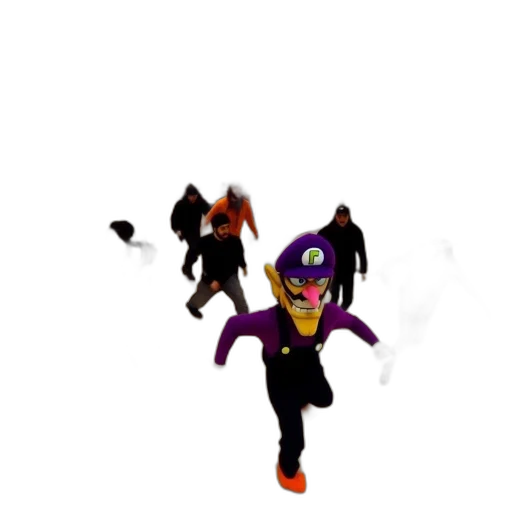 staff, weapon, mask, creature transparent PNG cut-out