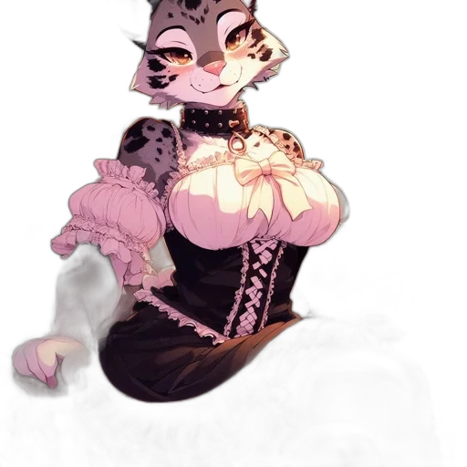 dress, staff, jewelry, creature transparent PNG cut-out