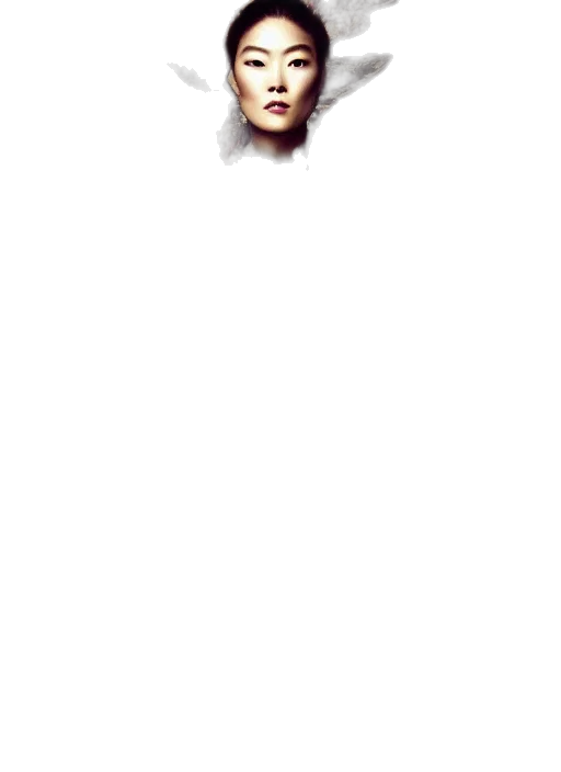 face, staff, hair, mask transparent PNG cut-out