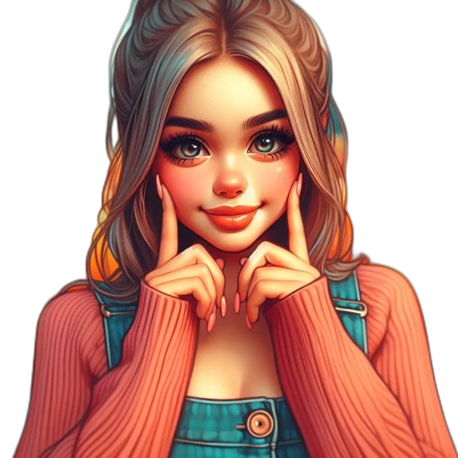 face, dress, jewelry, fantasy art transparent PNG cut-out