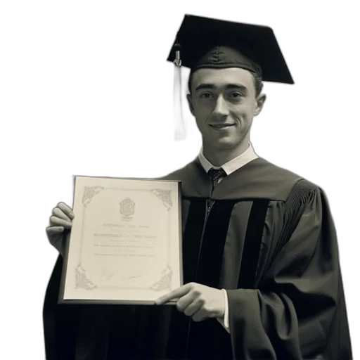 staff, hat, photorealistic, young transparent PNG cut-out