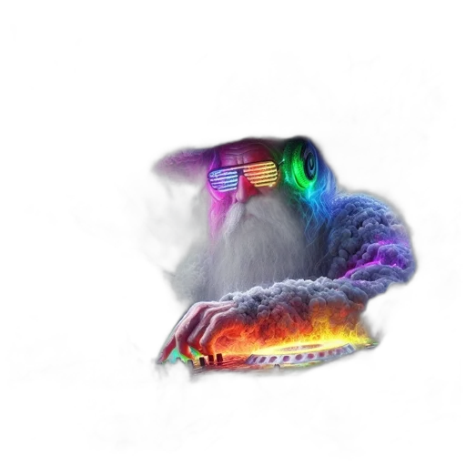 creature, dragon, animal, hair transparent PNG cut-out