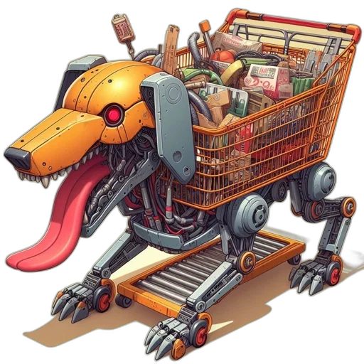 robot, animal, furniture, weapon transparent PNG cut-out