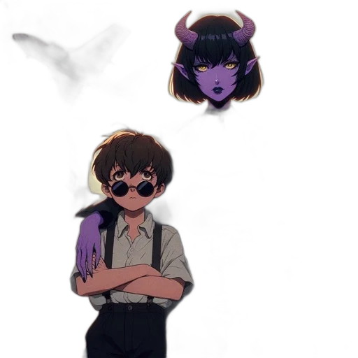 mask, staff, creature, concept art transparent PNG cut-out