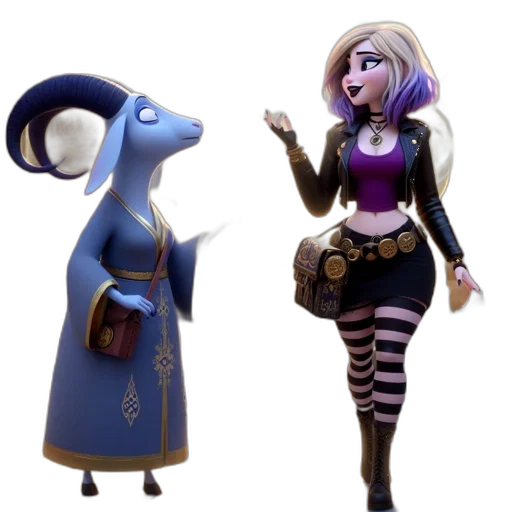 concept art, 3d render, fantasy art, cartoon transparent PNG cut-out