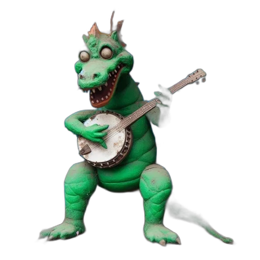 dragon, creature, animal, 3d render transparent PNG cut-out