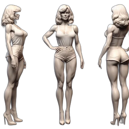 dress, concept art, 3d render, fantasy art transparent PNG cut-out