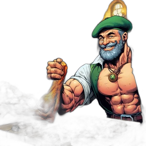 staff, fantasy art, comic book art, concept art transparent PNG cut-out