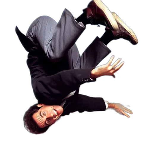 shoes, staff, jacket, photorealistic transparent PNG cut-out