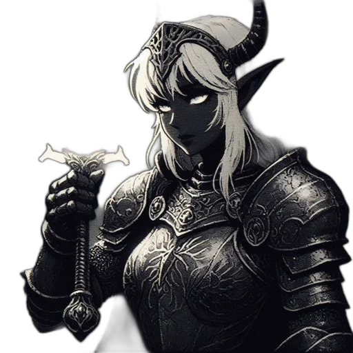 dragon, staff, weapon, sword transparent PNG cut-out