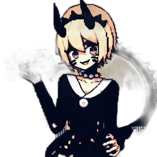 dress, staff, mask, creature transparent PNG cut-out