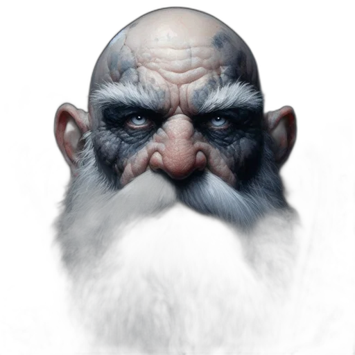 face, creature, mask, staff transparent PNG cut-out