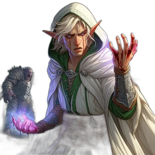 staff, dragon, creature, fantasy art transparent PNG cut-out
