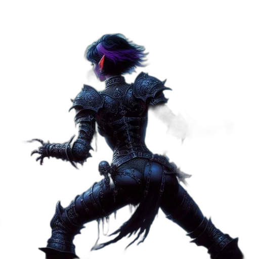 creature, hair, robot, mask transparent PNG cut-out