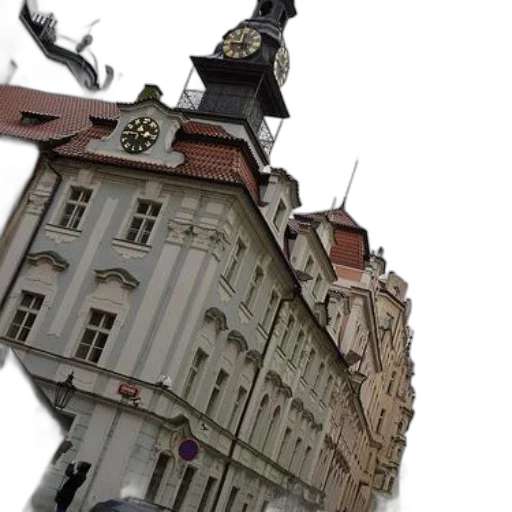 building, umbrella, staff, photorealistic transparent PNG cut-out
