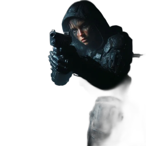 weapon, jacket, sword, staff transparent PNG cut-out