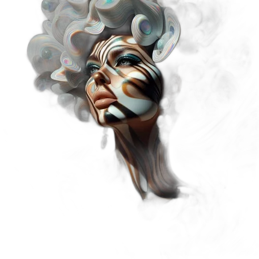 mask, face, hair, crown transparent PNG cut-out