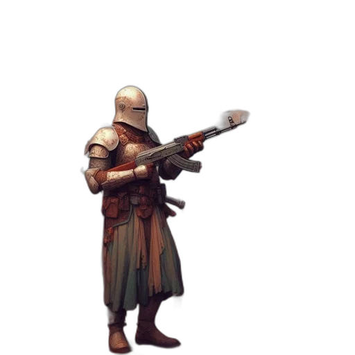 weapon, staff, sword, robot transparent PNG cut-out