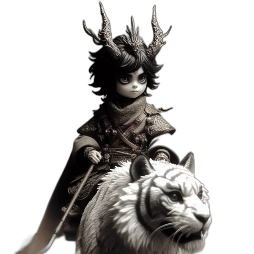 dragon, staff, fantasy art, concept art transparent PNG cut-out