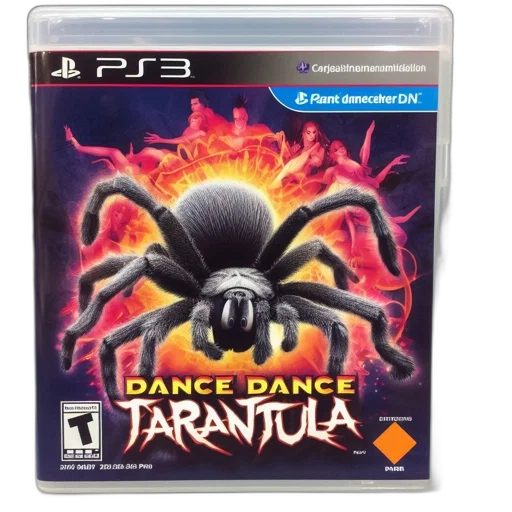 dance, tarantula, ps3, game transparent PNG cut-out