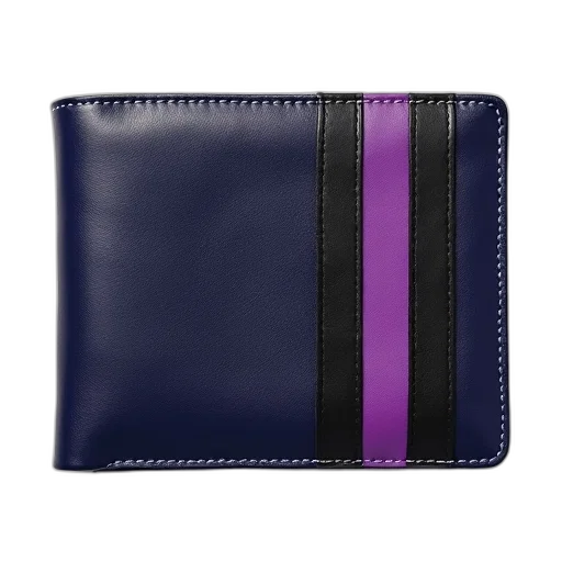 business, wallet, navy, purple transparent PNG cut-out